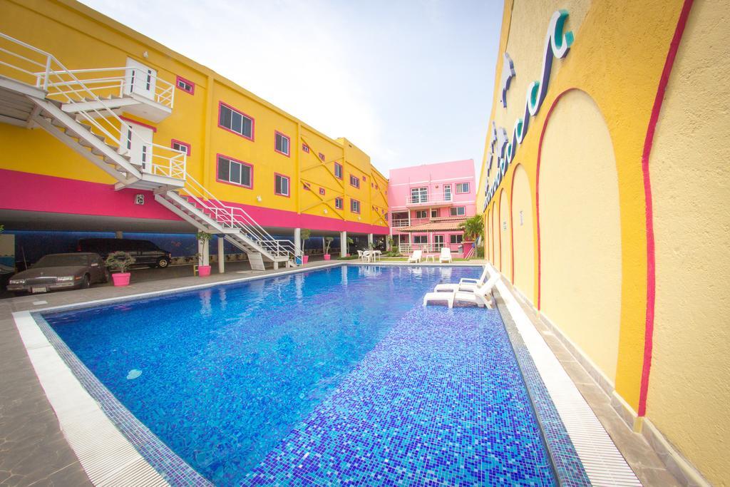 Hotel Los Sauces Oaxtepec Kültér fotó